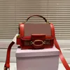 Designer Rosa Tasche Hochwertiges Leder Frauen Hero Bags Luxurys Handtasche Pferd Tote Messenger Vintage Hohe Kapazität Umhängetasche Shopping Messenger Geldbörsen 230627bj