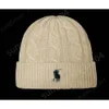 Ralphs Designers Gorro redondo Top Quality Chapéu Bonnet Bucket Chapéu Chapéu de Inverno Chapéu de Malha Primavera Crânio Caps Inverno Unissex Cashmere Casual Outdoor Chapéus Equipados P-22