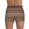 Underpants Christmas Tree Underwear Merry Men Printing Funny Trunk Trenky Shorts Briefs Large Size