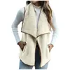 Kvinnors jackor kvinnor damer mode casual sexig jacka vinterrock outwear varm gilet väst imple design gata all-match stickad