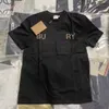 Taille asiatique M-5XL Designer T-shirt Lettres en relief solides Design T-shirt décontracté avec haut à manches courtes imprimé monogrammé à vendre vêtements hip hop de luxe pour hommes