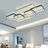 Chandeliers LED Pendant Lamp Modern For Living Room Bedroom Ceiling Black/gold Home Decoration Lights