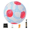 ボールサッカーボールオフカルサイズ5サイズ4高品質PUアウトドアフットボールトレーニングマッチチャイルドアダルトフットボルトップフリーポンプ231115