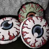 Oreiller Goth esthétique globe oculaire jeter décoration de la maison rétro pour Halloween vacances chambre