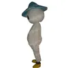 Costume de mascotte de bonhomme de neige de simulation taille adulte personnage de thème d'anime de dessin animé Carnaval pour hommes femmes Halloween robe de fête fantaisie de Noël