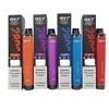 Original QST Puff Flex 2800 Puff Vapes desechables Pluma 8 ml Pod precargado 1000 mAh Batería recargable E Cigarrillos Puffs 2800 0% 2% 3% 5% Fuerza 25 sabores