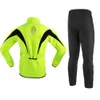 Conjuntos de camisa de ciclismo arsuxeo homens inverno ciclismo jaquetas conjunto à prova de vento à prova dwindproof água velo térmico mtb jerseys roupas esportivas calças de bicicleta ternos quentes 231116