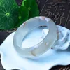 Bangle Natural stone cherry blossom agate quartz cuff bracelet Bangles fashionable healing power stone charm jewelry for women 231115