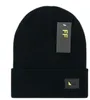 Chapéus de grife de moda marca Itália Roma chapéu gorros masculinos e femininos FF beanie outono / inverno chapéu de malha térmica marca de esqui gorro xadrez crânio chapéu de luxo boné quente A18