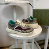 Chunky kinderschoenen Outdoor meisjes jongens print designer luxe merk vintage papa schoenen Ademende jongens en meisjes babymode hardloopschoenen 26-35