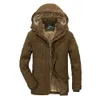 Vestes homme Marque veste d'hiver hommes vêtements d'extérieur coupe-vent militaire fourrure en peluche hommes épaissir polaire Plus 6XL vêtements winter jacket men 231115