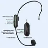 Microfoons 2.4G draadloze microfoon Headset microfoon voor stemversterker Luidspreker Karaoke Computer Onderwijs Vergadering Yoga Zingen Draadloze microfoon 231116