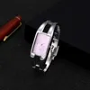 Avanadores de pulso 2023 Assista a pulseira Hollow Sexy Slim Band Women Bangle Fashion Beauty Designer Ladies Quartz Moun22