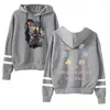 Bluzy męskie 2023 Octopath Traveller Game Hoodie Unisex bez kieszonkowej równoległe bary Rękawe streetwearu kobiety mężczyźni bluza harajuku ubrania harajuku