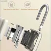 Smart Lock Portable Fingerprint Identification Padlock Smart Keyless Lock Rechargable Luggage Cabinet School Gym LockerL231116