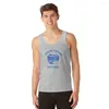 Herrtankstoppar Besaid Aurochs Blitzball Top Training Weight Vest Men's Gym T-shirts Muskulära man Menskläder