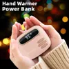 Space Heaters New Winter Mini Portable Usb Velvet Hand Warmer Mobile Power Bank Hand Warmers Rechargeable Heater Handwrmer Calentador YQ231116