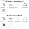 Estabilizadores Osmo Mobile SE OM 4 OM4 Estabilizador de cardán portátil para teléfono inteligente Trípode Selfie Stick Estabilización de 3 ejes Diseño magnético Q231116