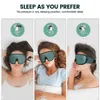 Máscaras de sono Nova Marca 3d Máscara de Dormir Bloquear Luz para Olhos Slaapmasker Eye Shade Blindfold Aid Face Eyepatch 231116