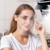 Visiera per occhiali Protezione Prevenzione Visiera integrale Protezione Maschere riutilizzabili in vetro facciale a prova di spruzzi d'olio