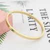Pulseira e moda jóias de aço inoxidável pulseira circular adequada para mulheres e crianças charme pulseira festa amor casamento marca presente atacado 231116