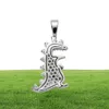 MATHALLA Men039s Hiphop Animal Dinosaure CZ Pendentif Bijoux Glacé Cubique Zircon Pendentif En Laiton Cuivre Or Chaîne Collier Joyer6957497