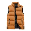 Hommes gilets hommes gilet veste sans manches homme noir blanc jaune mâle coton gilet taille M5XL 100 KG peut porter 231116