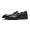 Erkekler Sıradan Ayakkabı Blok Oyma Ofis Business Elbise Flats Erkekler için Klasik Cusp Moda Bahar Sonbahar Ayakkabıları