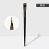 Makeup Tools 2 piecesset eyebrow contour brush eyebrow eyeliner brush portable small angle eyebrow brush female makeup tool 231115