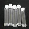 Cartridge Packaging Plastic Clear 12mm Tube Cart Packing Plastic Tube for Pen Atomizer Oil Tank DHL Free