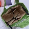 Marca carta saco de ráfia designer de luxo bolsa verão ombro compras praia saco simples casual bolsa bolsa y2k bolsas