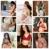 Moderskap intimerar Momanda Lace Maternity Nursing Bra ammande Wirefree lätt vadderad underkläder BRALETTE för gravida kvinnor Laktation DD E 230414