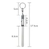 LED -ficklampa Stick KeyChain Mini Torch Aluminium Keychains Key Ring Dålig Glow Pen Magic Wand Stick Lightsaber LED Light Stick ll