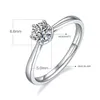 Anéis para mulheres anel de moissanite anel de casamento t anéis carti jóias anéis de noivado anel desiner anéis de diamante casamento amor anel banda anéis de ouro m32b