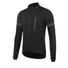 Camisas de ciclismo Tops Spexcell Rsantce Homens À Prova de Vento À Prova D 'Água Inverno Térmico Fleece Manga Longa Jaqueta de Ciclismo Bicicleta Roupas Bicicleta Mtb Jersey 231115