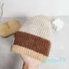Men's and women's wool hats Skull hats Autumn and winter warm knitting Stretch ski warm hat High quality