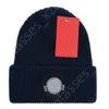 Gorro de ganso canadense chapéu de luxo de alta qualidade designer de malha chapéu feminino gorro impressão de luxo bordado chapéu de lã moda de luxo chapéus clássicos masculinos