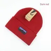 20 Colors Knitted Hat Beanie Cap Men Women Autumn Winter Caps Small Compass Skull Caps Casual Fitted