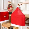 Christmas Decorations Red Chair Er For Christmas Drop Delivery Home Garden Festive Party Supplies Dhcoo
