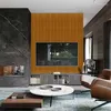 Wallpapers -stijl muurstickers decoratieve strip tv achtergrondbord imitatie ecologisch hout
