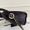 Topkwaliteit luxe ontwerpers tassen motorfiets schoudertassen retro vintage voor coole meisjes schoudertas crossbody tas locomotief dames handtassen groot formaat