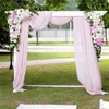 Dekoracja imprezy Arch Dekoracje na wesele 550x70cm Tiulle Zasłony Zasłony Baby Shower Birthday Decor Szyfon