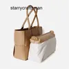 Tote Botteg Hangbag and South new leather handbag women's tote bag large capacity Messenger Shoulder Bag Fashion Commuter