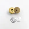 Sko delar Tillbehör 80pcslot Magnetic Snap Fasteners CLASPS -knappar Handväska Purse Plånbok Hantverk Påsar Adsorption Buckle 14mm 18mm 231116