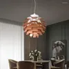 Chandeliers Modern Luxury LED Chandelier For Living Room Art Design Artichoke Indoor Lighting Home Decor Pinecone Hanging Lamp Suspension