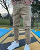 Men's Jeans Spring Autumn Pants Solid Color Hook Slim Fitting Leggings Fashion Hip Hop Style Dance Personalized Clothing