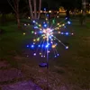 ソーラー花火ライト90/120/150 LED SOROR OUTDOOR WASTROOF Garden Decor Light