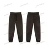 Xinxinbuy Mężczyźni kobiety designerskie spodnie Podwójny nadruk liter Wiosna lato Dorywczo spodnie brązowy czarny szary S-XL