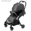 Strollers# 2023 New Lightweight baby stroller travel carry on stroller Portable foldable baby carrige pram trolley Pushchair For Newborn Q231116