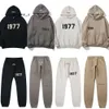 Designer Men's 1977 essentialls hoodie Pants Casual Number Sweatpants Jogging Hip Hop mens essentialhoodies Tracksuit Sweatshirt